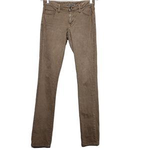 Banana Republic Khaki Color Mid-Rise Skinny Jeans, Size 26